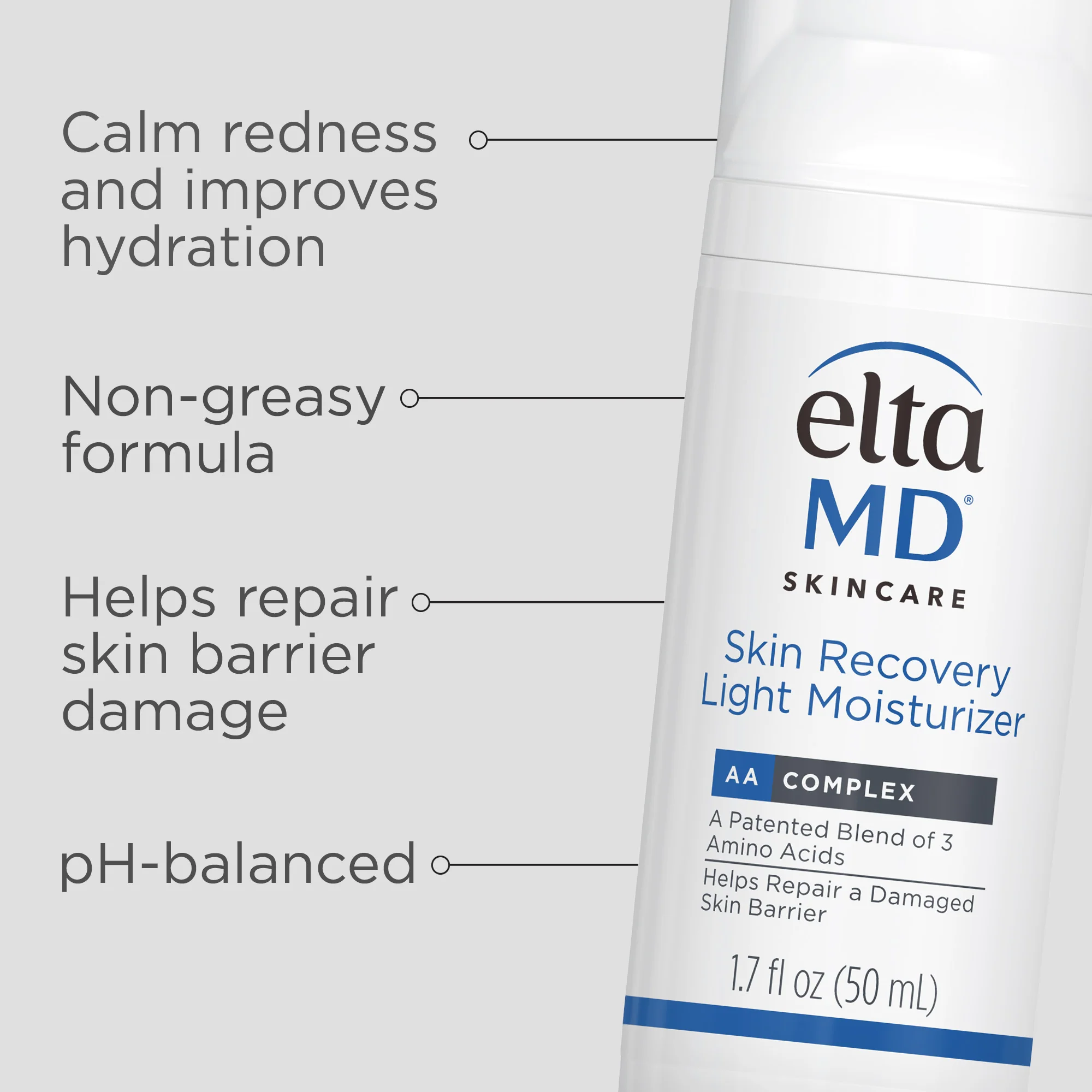 EltaMD Skin Recovery Light Moisturizer - Image 3