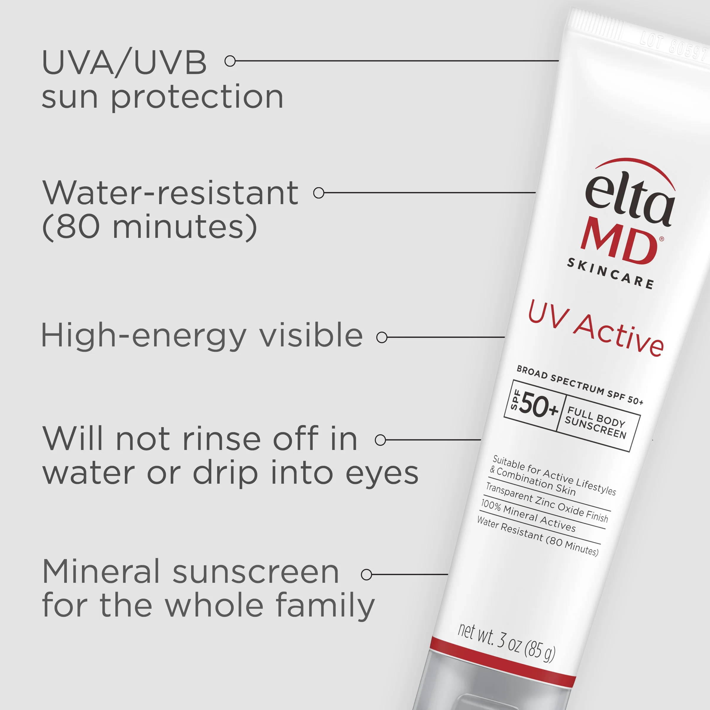 EltaMD UV Active Broad-Spectrum SPF 50+ - Image 3