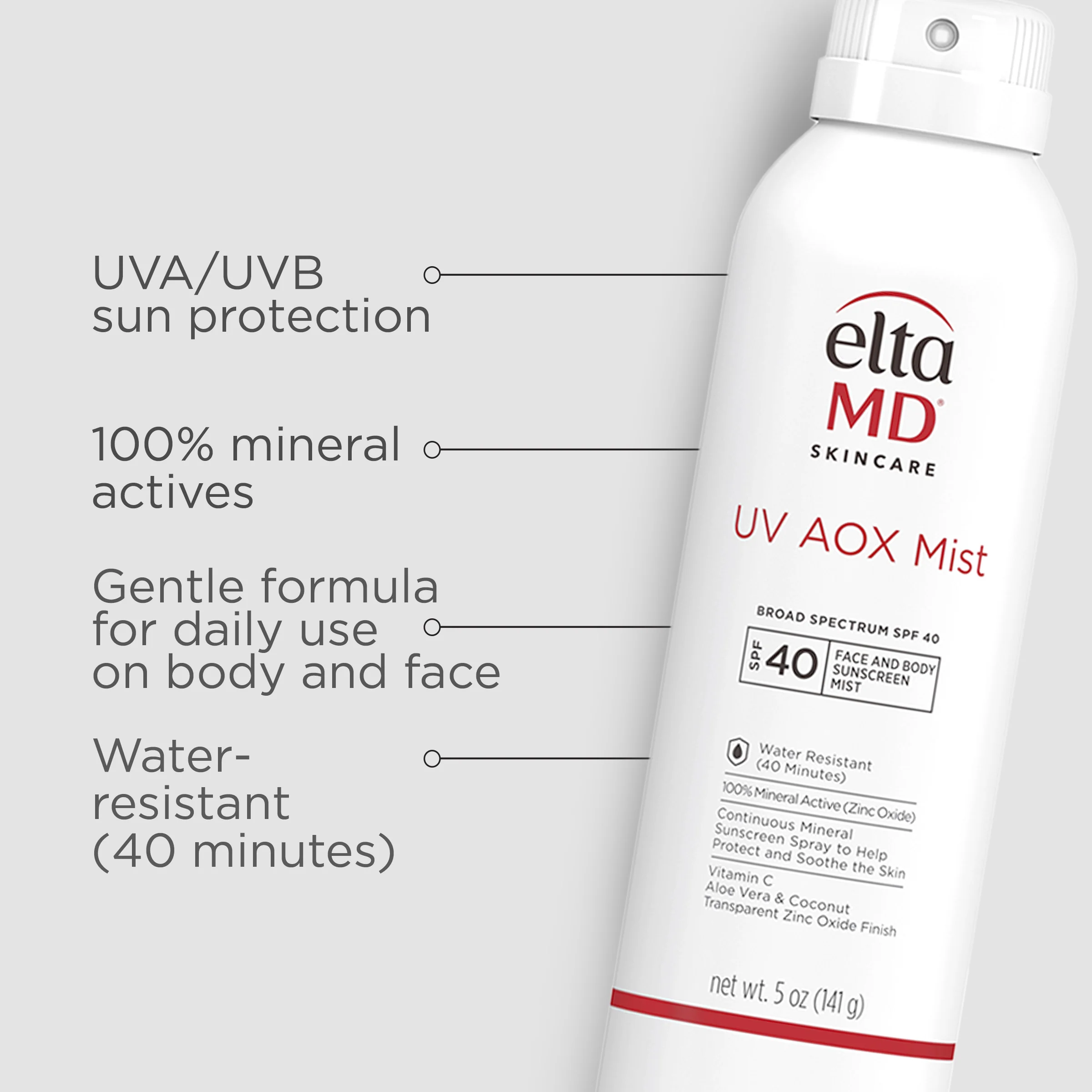 EltaMD UV AOX Mist Broad-Spectrum SPF 40 - Image 3