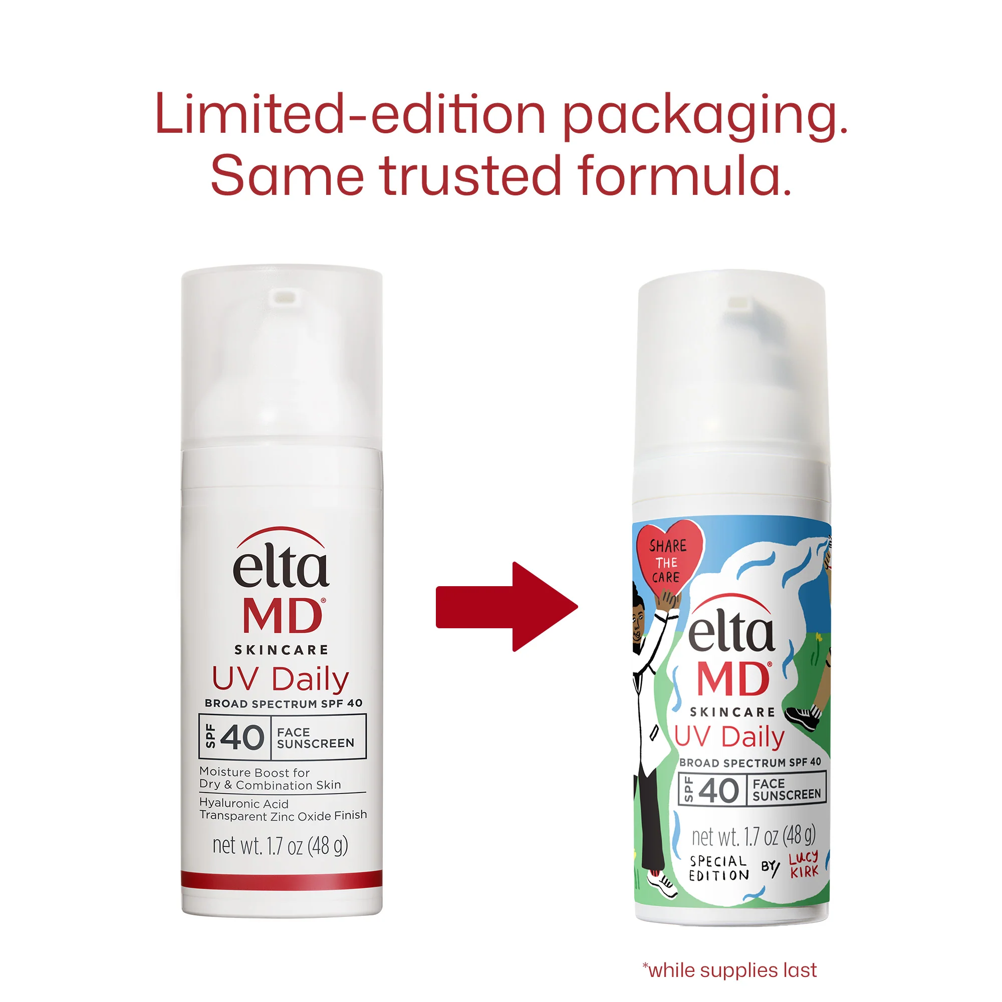EltaMD UV Daily Limited Edition Bottle Broad-Spectrum SPF 40 - Image 3