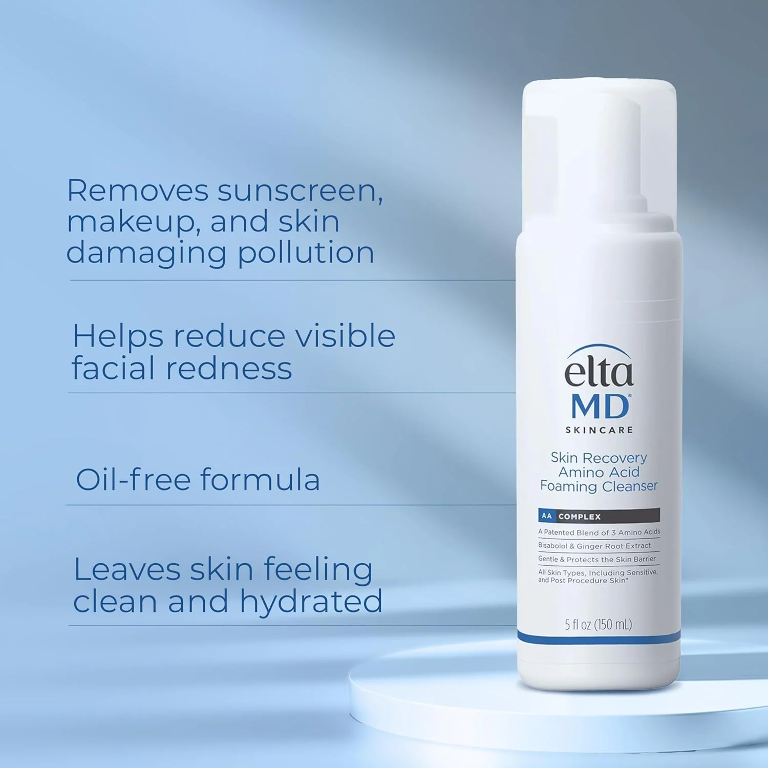EltaMD Skin Recovery Amino Acid Foaming Cleanser - Image 3
